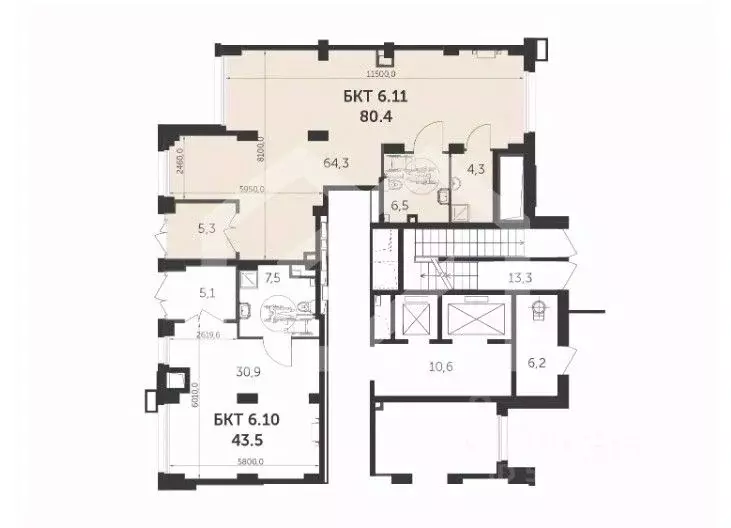 Помещение свободного назначения в Московская область, Мытищи городской ... - Фото 2