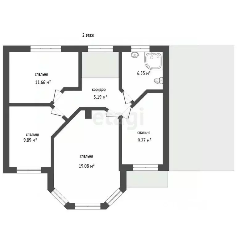 Дом в Чувашия, Моргаушский муниципальный округ, с. Большой Сундырь ул. ... - Фото 2