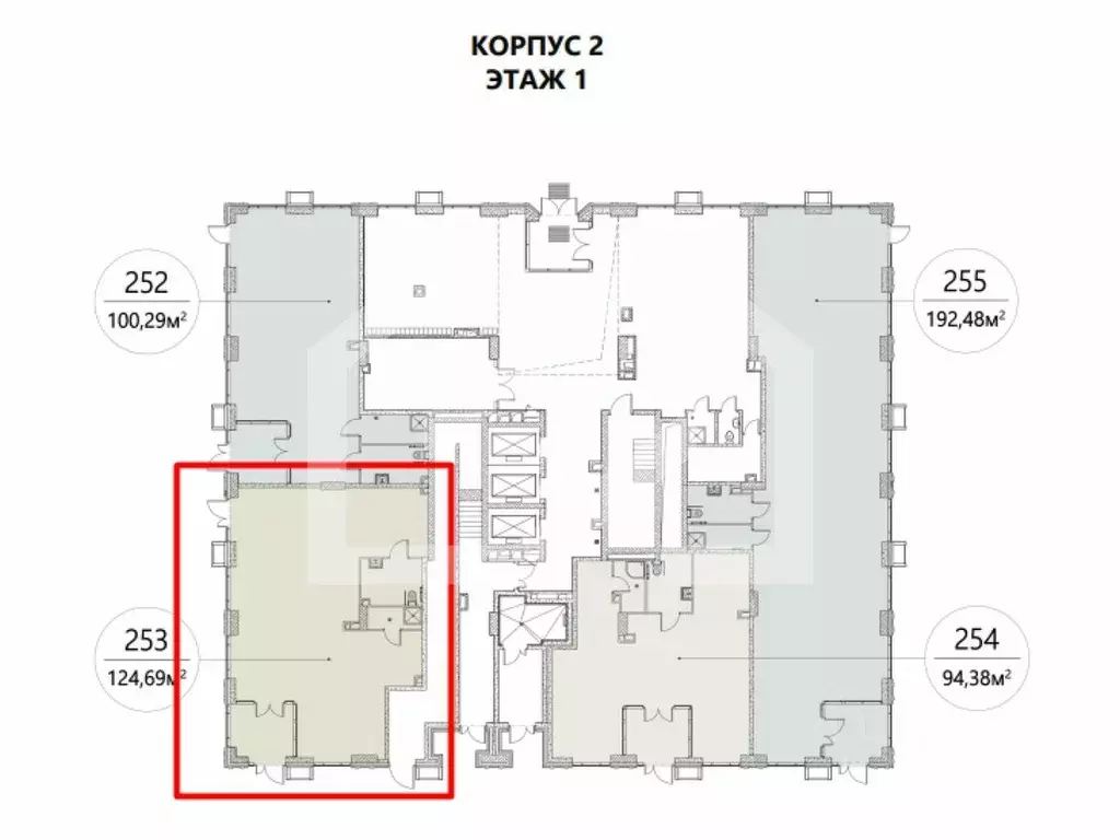 Помещение свободного назначения в Москва просп. Андропова, 9/1к2 (125 ... - Фото 2
