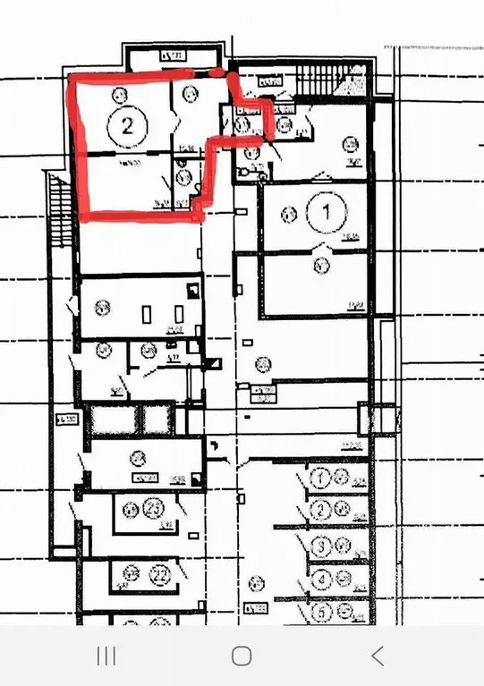 Офис в Ростовская область, Ростов-на-Дону просп. Сиверса, 32 (53 м) - Фото 2