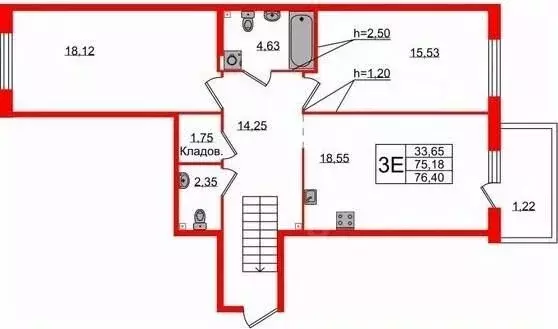 2-к кв. Санкт-Петербург, Санкт-Петербург, Сестрорецк Авиационная ул., ... - Фото 2