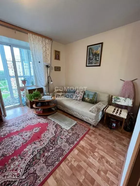 1-к кв. Омская область, Омск Светловская ул., 10 (26.5 м) - Фото 2