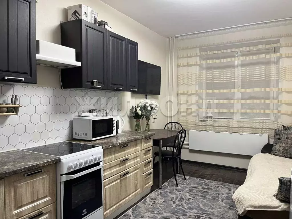 1-к кв. Новосибирская область, Новосибирск ул. В. Высоцкого, 40/2 ... - Фото 1