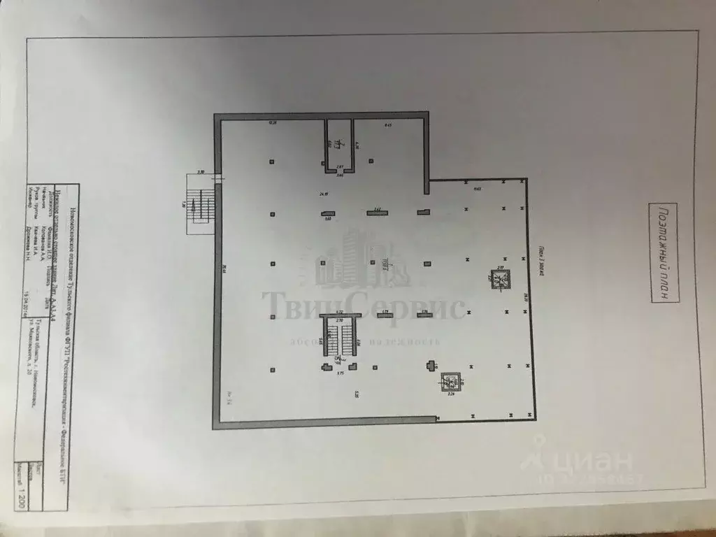 Торговая площадь в Тульская область, Новомосковск ул. Маяковского, 20 ... - Фото 2