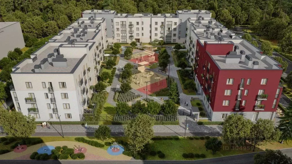 1-к кв. Омская область, Омск Красноярский тракт (43.05 м) - Фото 0
