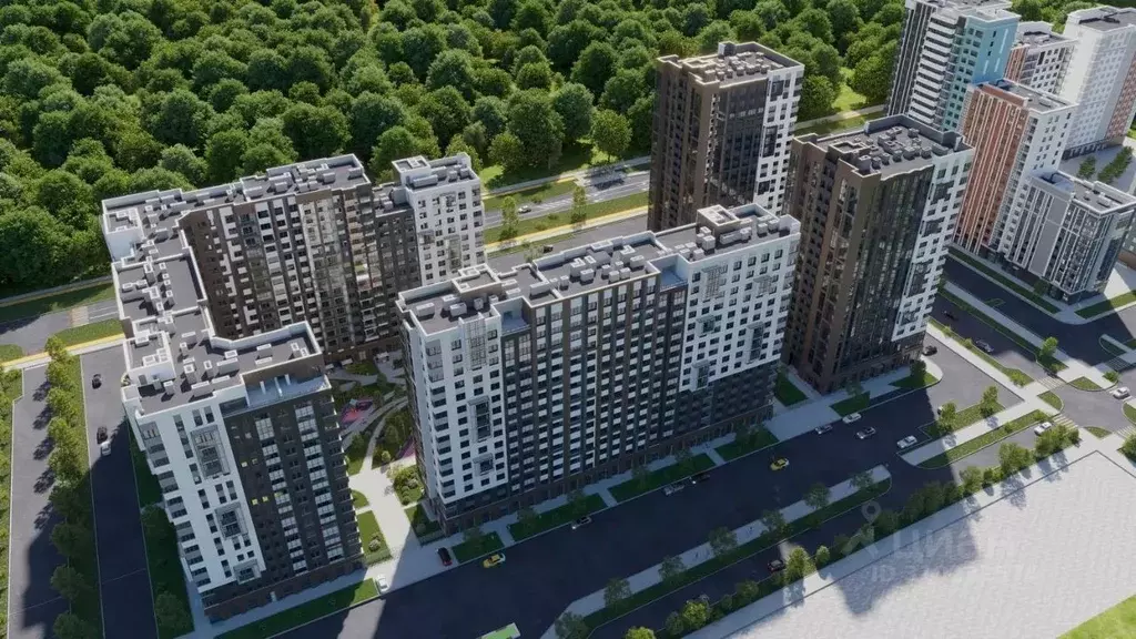 Студия Пермский край, Пермь ул. Серебристая, 3 (41.6 м) - Фото 2