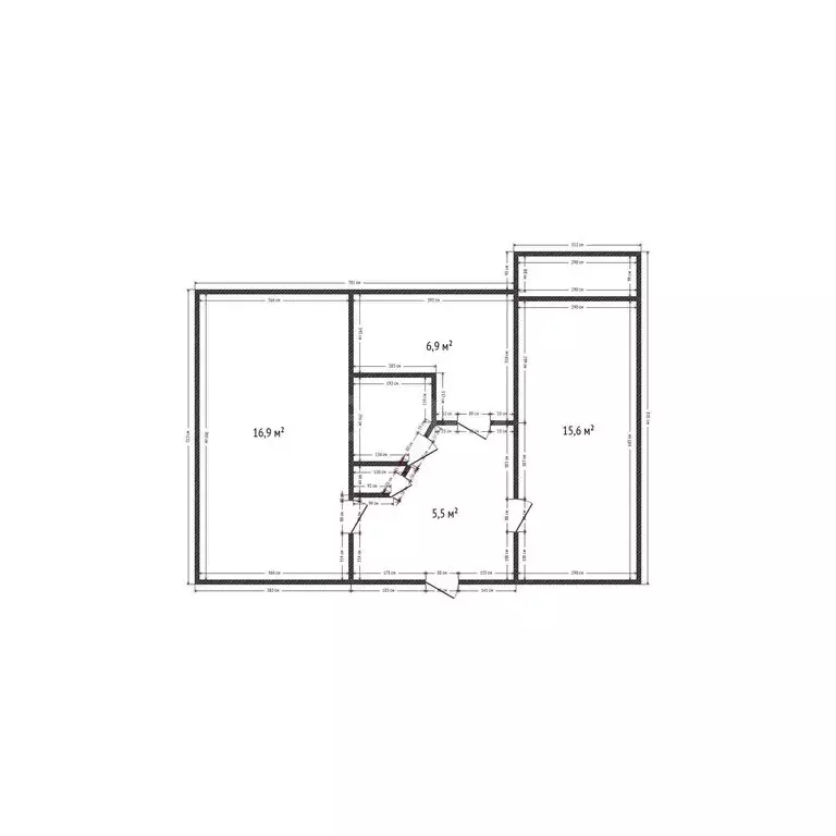 2-комнатная квартира: Махачкала, улица Магомедтагирова, 161Б (55 м) - Фото 1