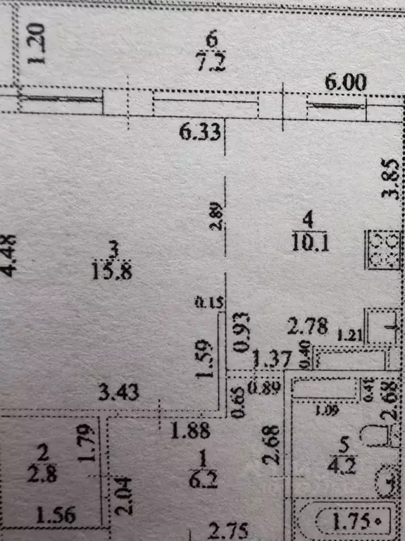 1-к кв. Башкортостан, Уфа ул. Орджоникидзе, 19/2 (39.1 м) - Фото 2