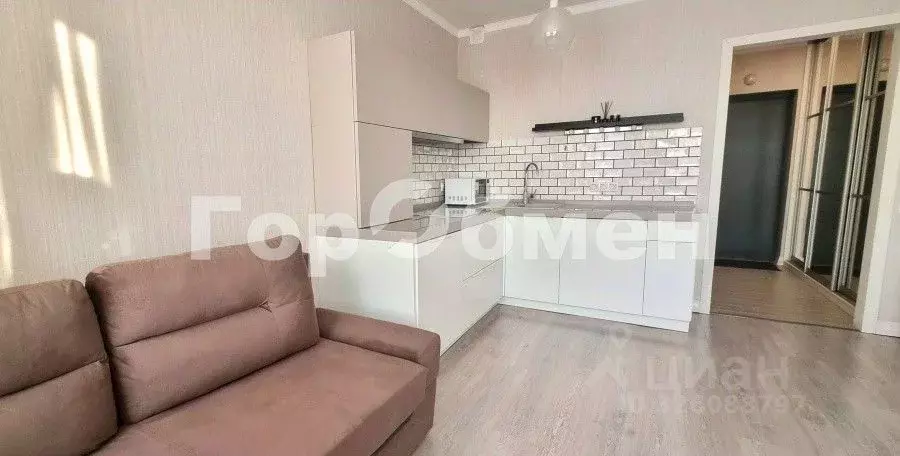 Студия Москва пос. Коммунарка, ул. Бачуринская, 11 (27.0 м) - Фото 2