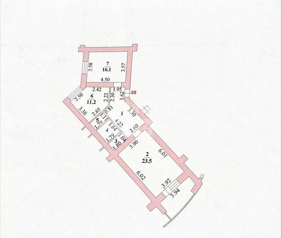 2-к кв. Липецкая область, Липецк ул. С.С. Бехтеева, 4 (72.0 м) - Фото 2