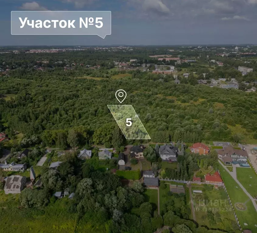 Участок в Санкт-Петербург, Санкт-Петербург, Пушкин  (20.92 сот.) - Фото 0