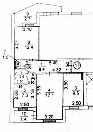 3-к кв. Крым, Симферополь ул. Маршала Жукова, 9 (62.5 м) - Фото 2