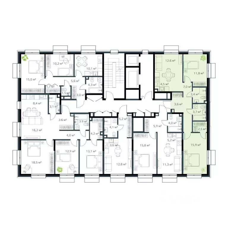 3-к кв. Приморский край, Владивосток Дом на Востоке жилой комплекс, ... - Фото 2