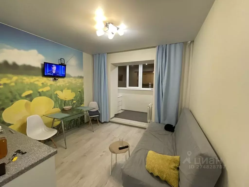 Студия Тюменская область, Тюмень ул. Верхнетарманская, 3 (22.0 м) - Фото 1