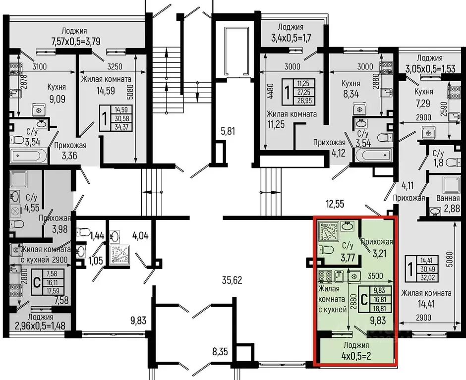 Студия Краснодарский край, Туапсинский муниципальный округ, с. Небуг ... - Фото 2