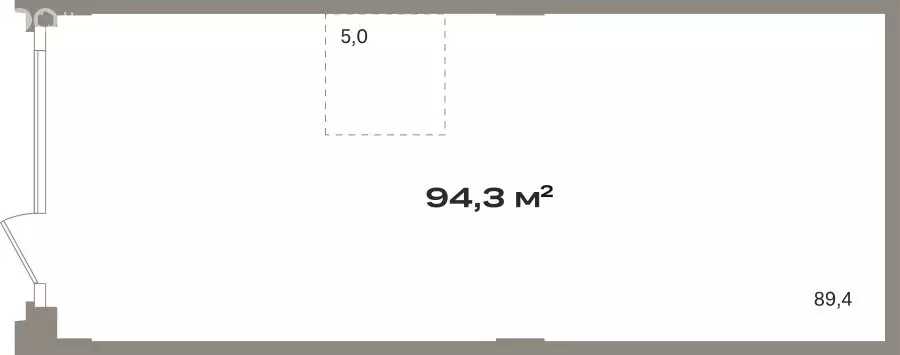 Помещение свободного назначения (94.3 м) - Фото 2