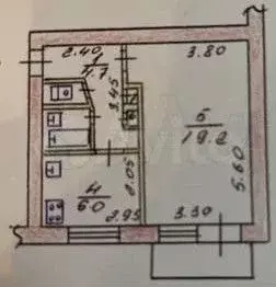 1-к. квартира, 33 м, 3/5 эт. - Фото 0