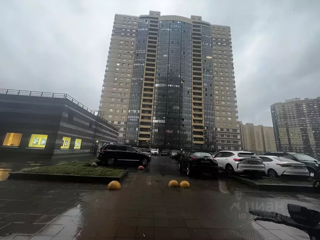 Студия Санкт-Петербург пос. Парголово, ул. Федора Абрамова, 4 (27.6 м) - Фото 2