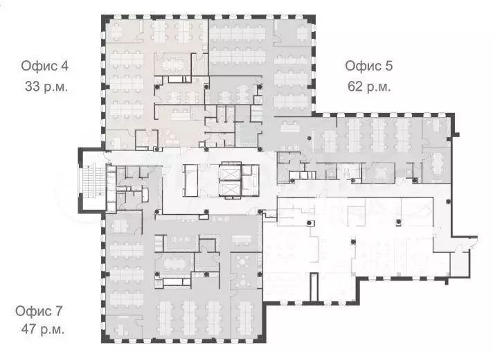 Офис 4000 кв.м - Фото 1