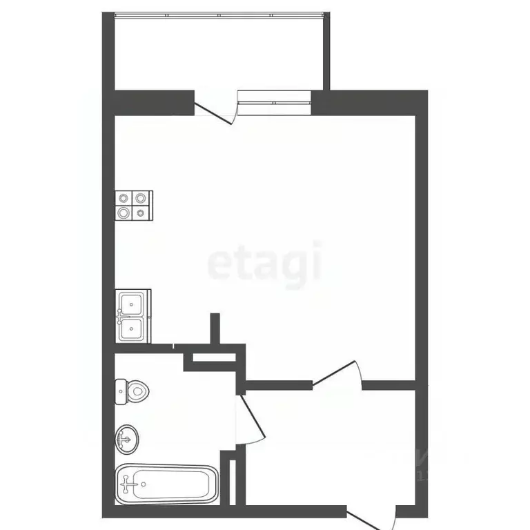 Студия Мордовия, Саранск ул. Тавлинская Набережная, 1 (29.4 м) - Фото 2