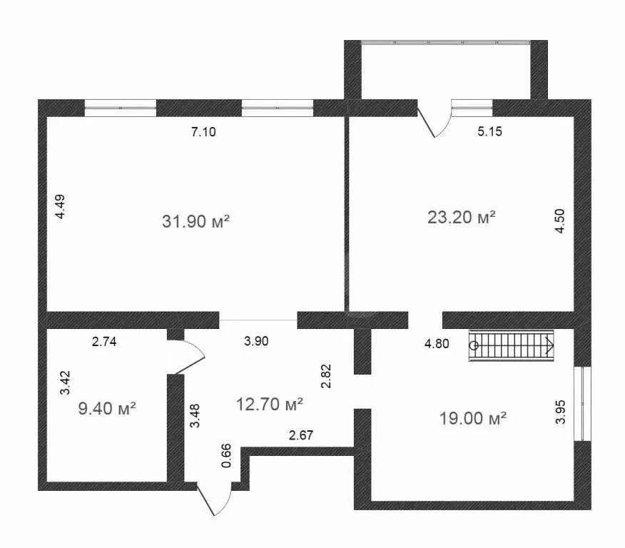 4-комнатная квартира: Ишим, улица Карла Маркса, 60Г (190 м) - Фото 1