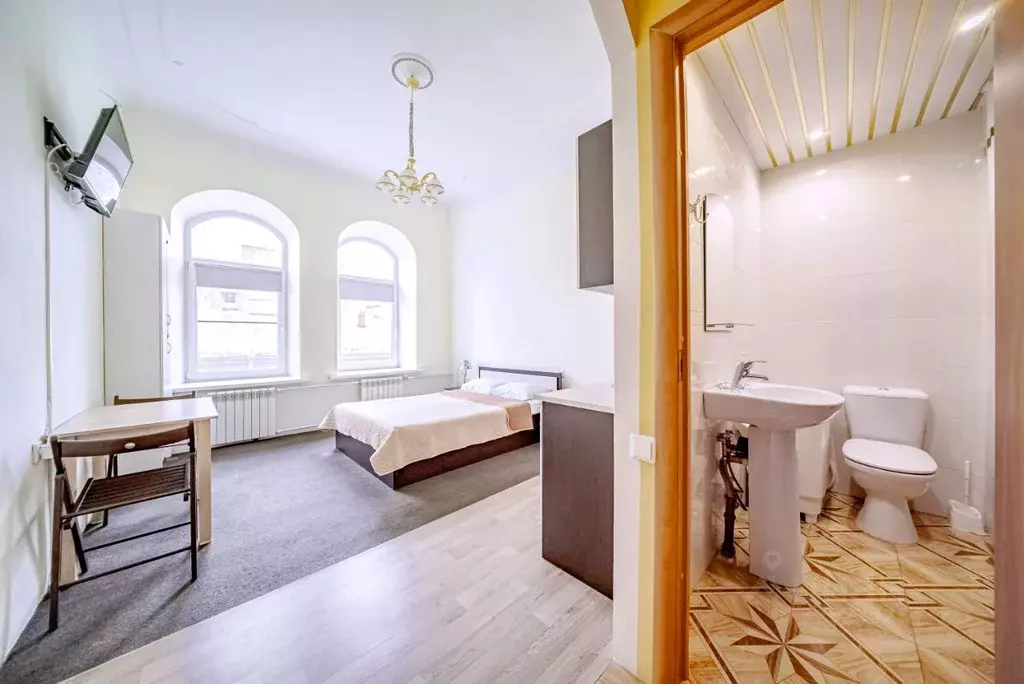 Студия Санкт-Петербург Старорусская ул., 2 (21.0 м) - Фото 1