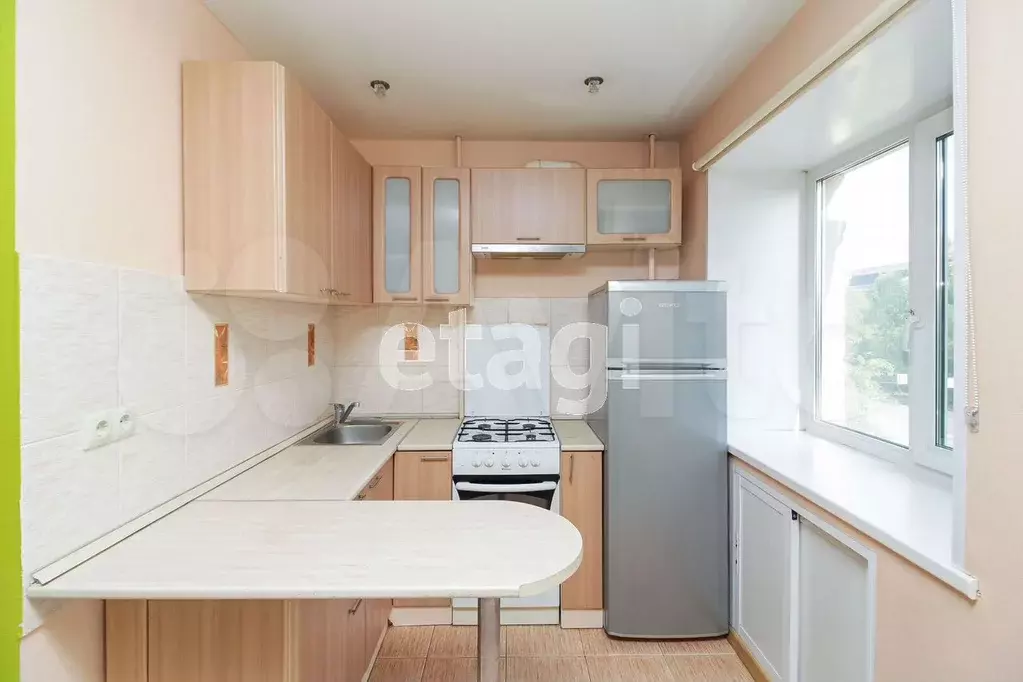 1-к. квартира, 31,6 м, 3/5 эт. - Фото 1