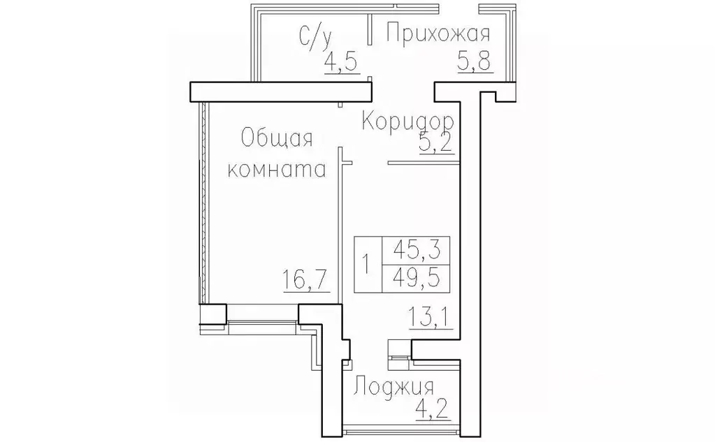 1-к кв. Новосибирская область, Новосибирский район, Краснообск рп, 3-й ... - Фото 0