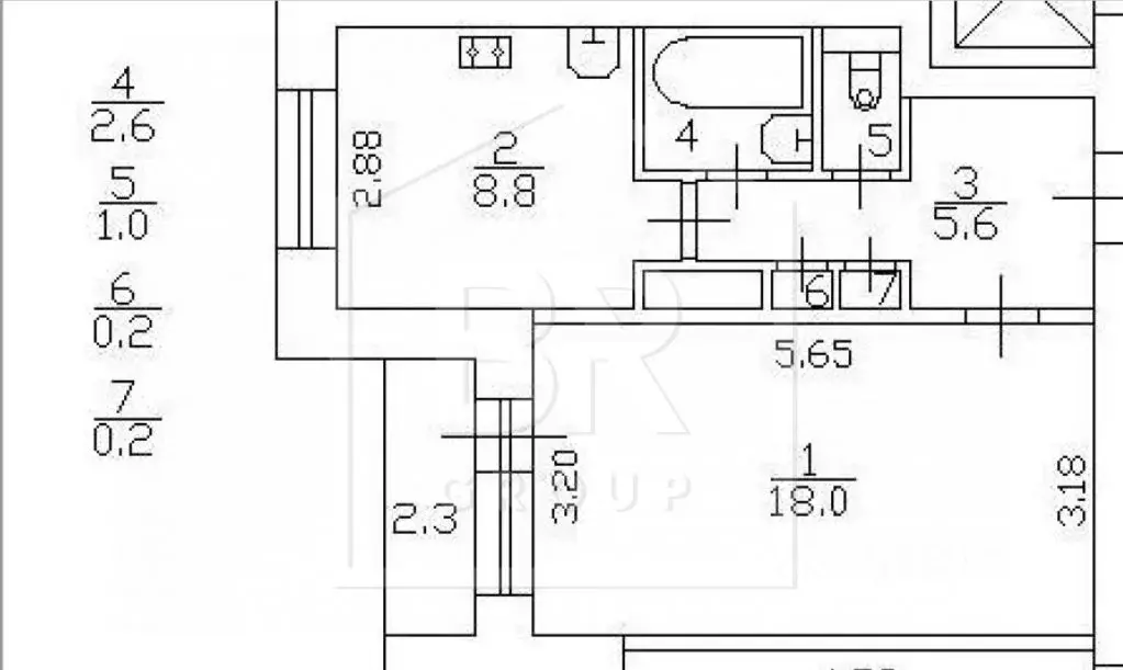 1-к кв. Санкт-Петербург ул. Тельмана, 43К4 (35.6 м) - Фото 1