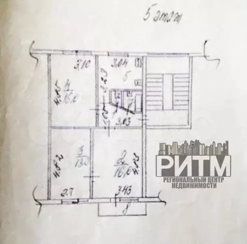 3-к. квартира, 60 м, 5/5 эт. - Фото 0