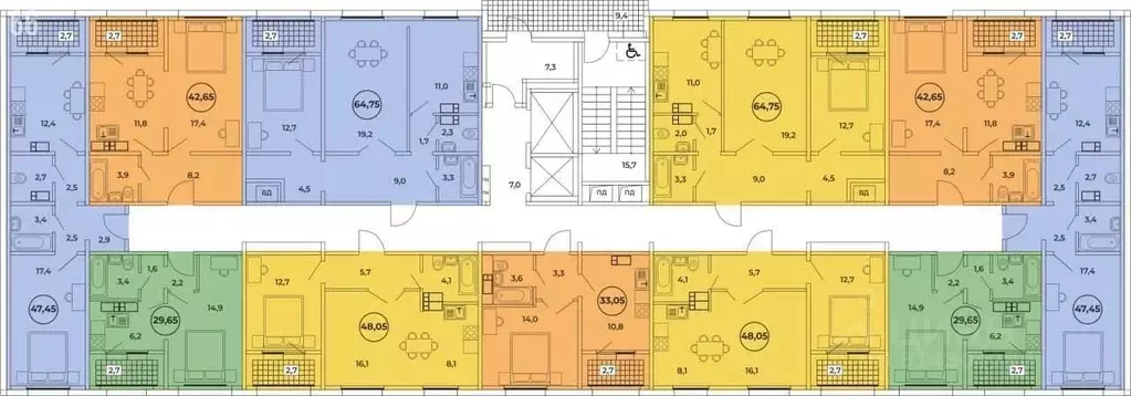 1-к кв. Бурятия, Улан-Удэ 148А мкр, 2/4 (33.0 м) - Фото 1