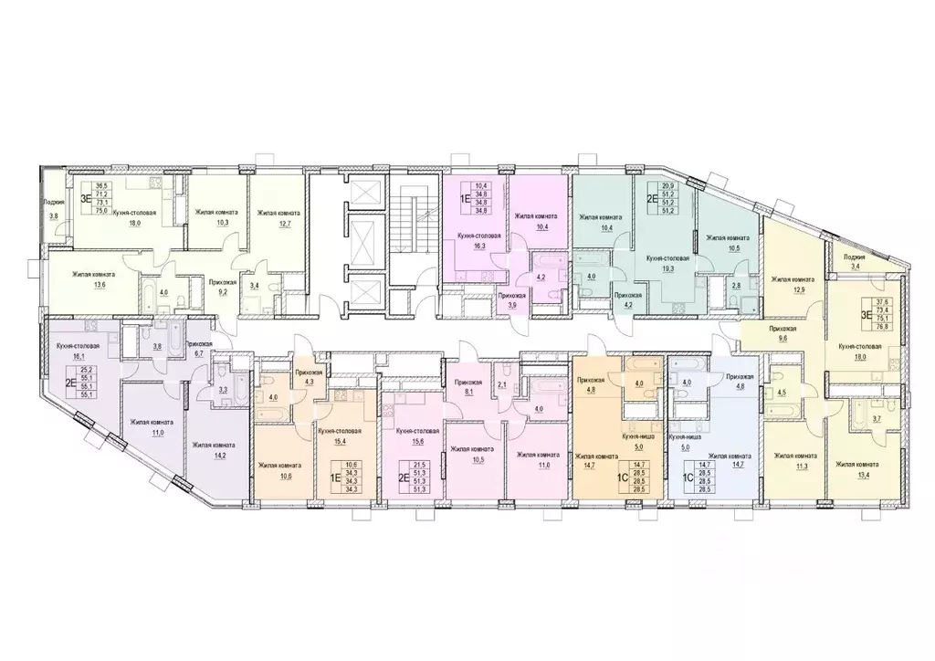 1-к кв. Московская область, Мытищи ул. Академика Каргина, 26А (28.5 м) - Фото 1