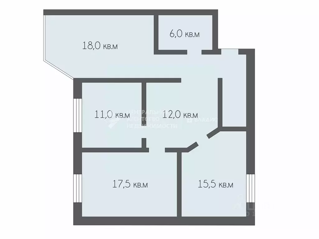 3-к кв. Рязанская область, Рязань Первомайский просп., 76к3 (90.0 м) - Фото 2