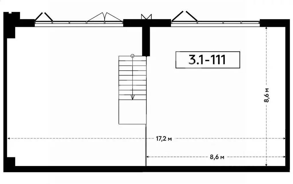Помещение свободного назначения в Москва БК Прокшино тер., 3 (147 м) - Фото 2