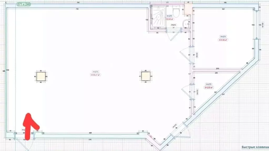 Торговая площадь в Краснодарский край, Краснодар Музыкальный мкр, ул. ... - Фото 2