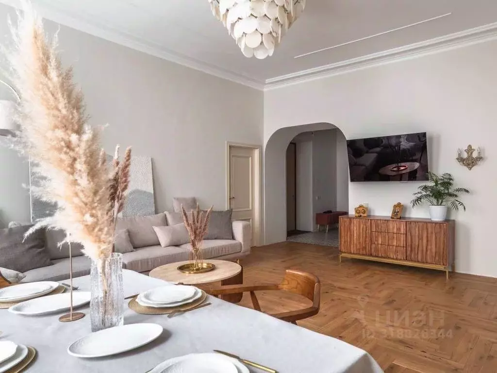 4-к кв. Санкт-Петербург Зверинская ул., 17а (134.2 м) - Фото 1