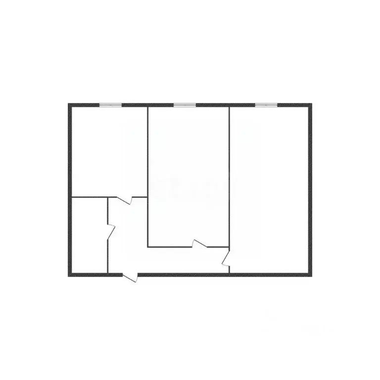 2-к кв. Белгородская область, Старый Оскол Интернациональный мкр, 10 ... - Фото 2
