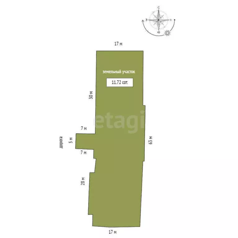 Дом в посёлок городского типа Судиславль, Молодёжная улица (74.6 м) - Фото 1