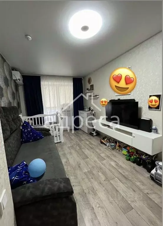 1-к кв. Самарская область, Волжский район, Лопатино с/пос, пос. ... - Фото 2