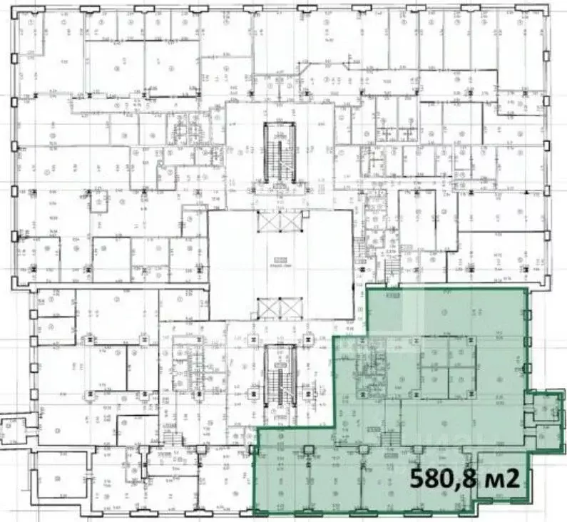 Офис в Москва ул. Бутырский Вал, 68/70С1 (581 м) - Фото 2