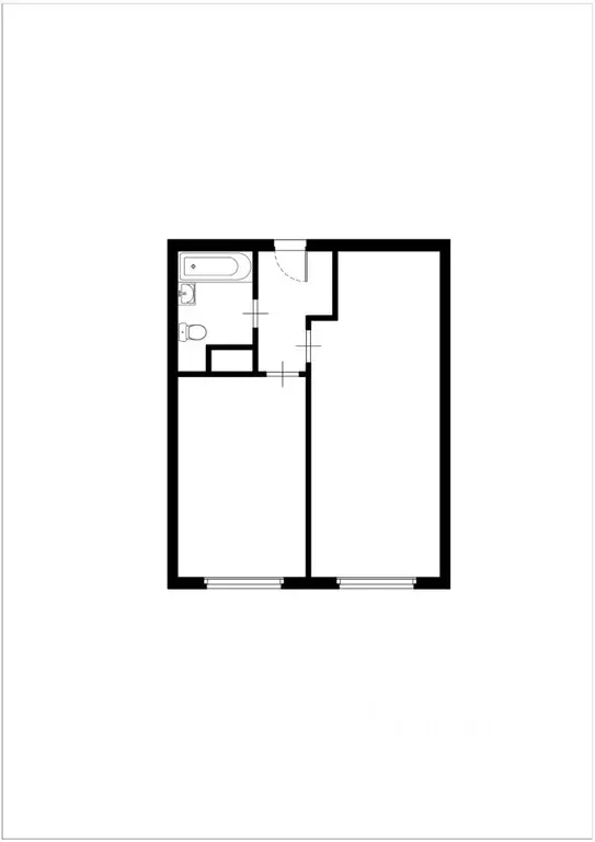 1-к кв. Санкт-Петербург Политехническая ул., 6 (34.03 м) - Фото 1