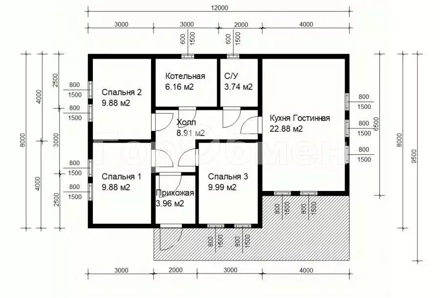 Дом в Московская область, Дмитровский муниципальный округ, д. ... - Фото 2