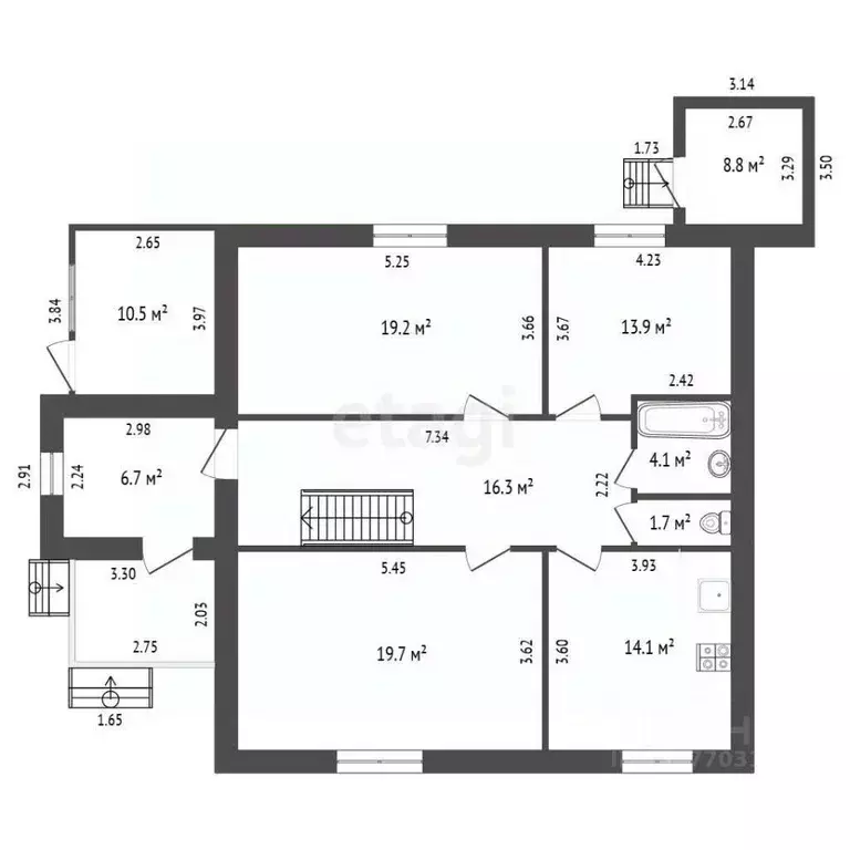 3-к кв. Ямало-Ненецкий АО, Тарко-Сале Пуровский район, Кедровая ул., ... - Фото 2