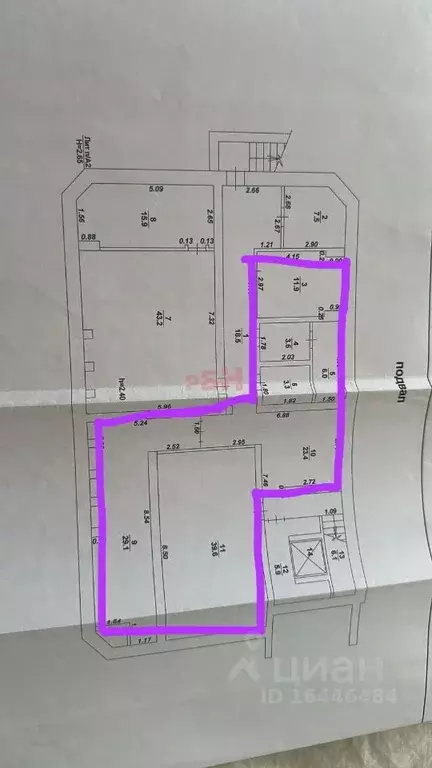 Помещение свободного назначения в Воронежская область, Воронеж ул. ... - Фото 2