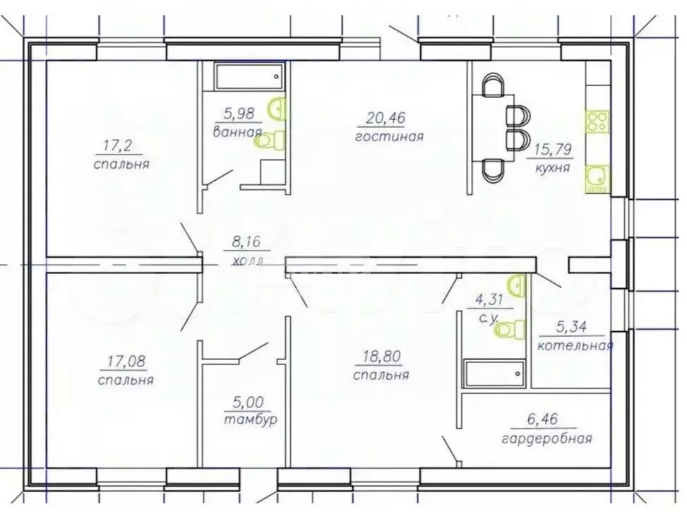 Дом в Томская область, Томский район, Слобода Вольная ДНП ул. ... - Фото 2