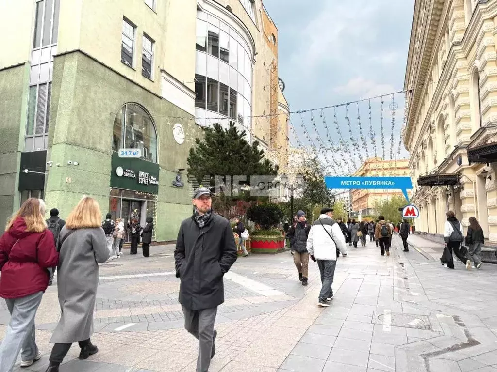 Помещение свободного назначения в Москва Никольская ул., 25 (35 м) - Фото 1