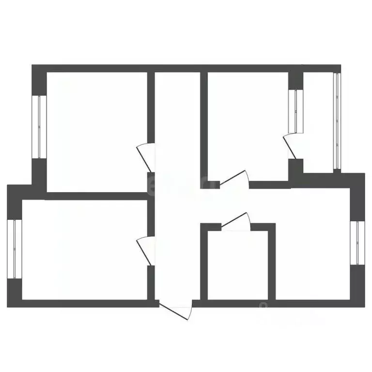 3-к кв. Свердловская область, Верхняя Салда ул. Энгельса, 68 (71.1 м) - Фото 0