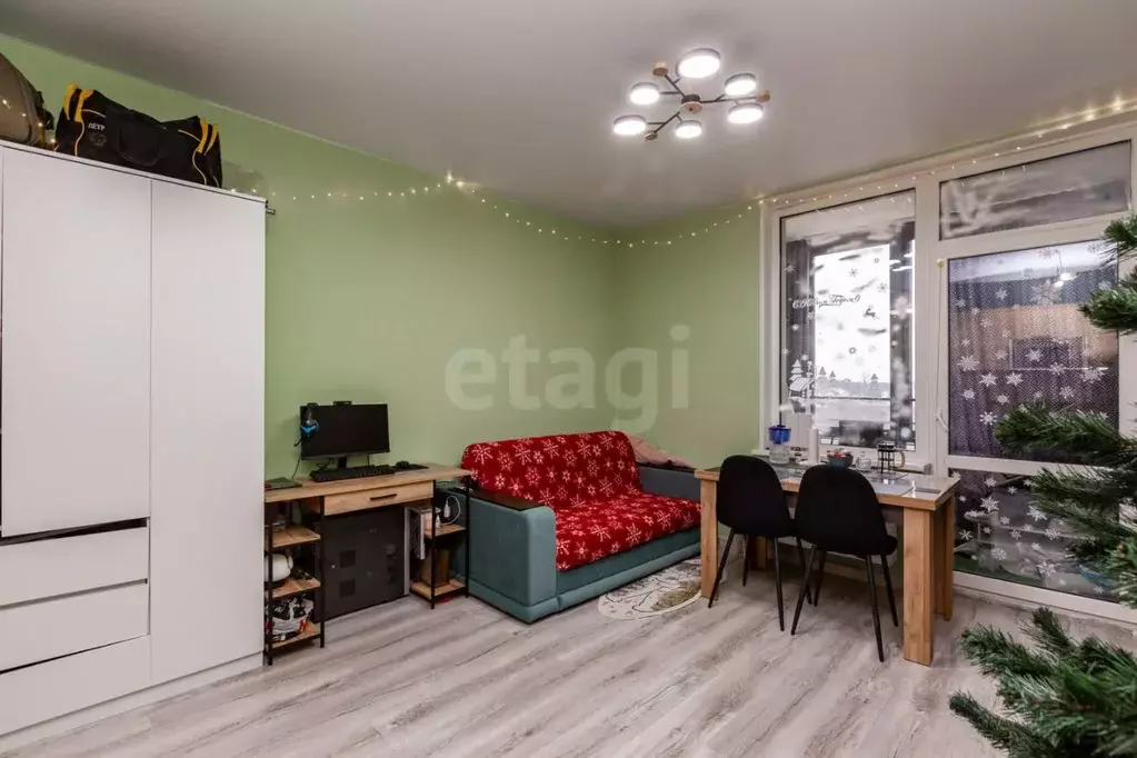 Студия Свердловская область, Екатеринбург Уктус жилрайон, Светлый мкр, ... - Фото 2