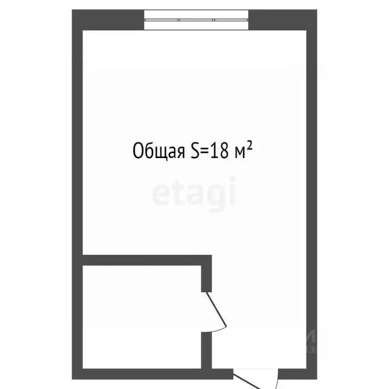 Студия Томская область, Томск Солнечный мкр, ул. Герасименко, 7Дс2 ... - Фото 1