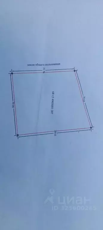 Участок в Тамбовская область, Тамбов городской округ, пос. Тригуляй, ... - Фото 2